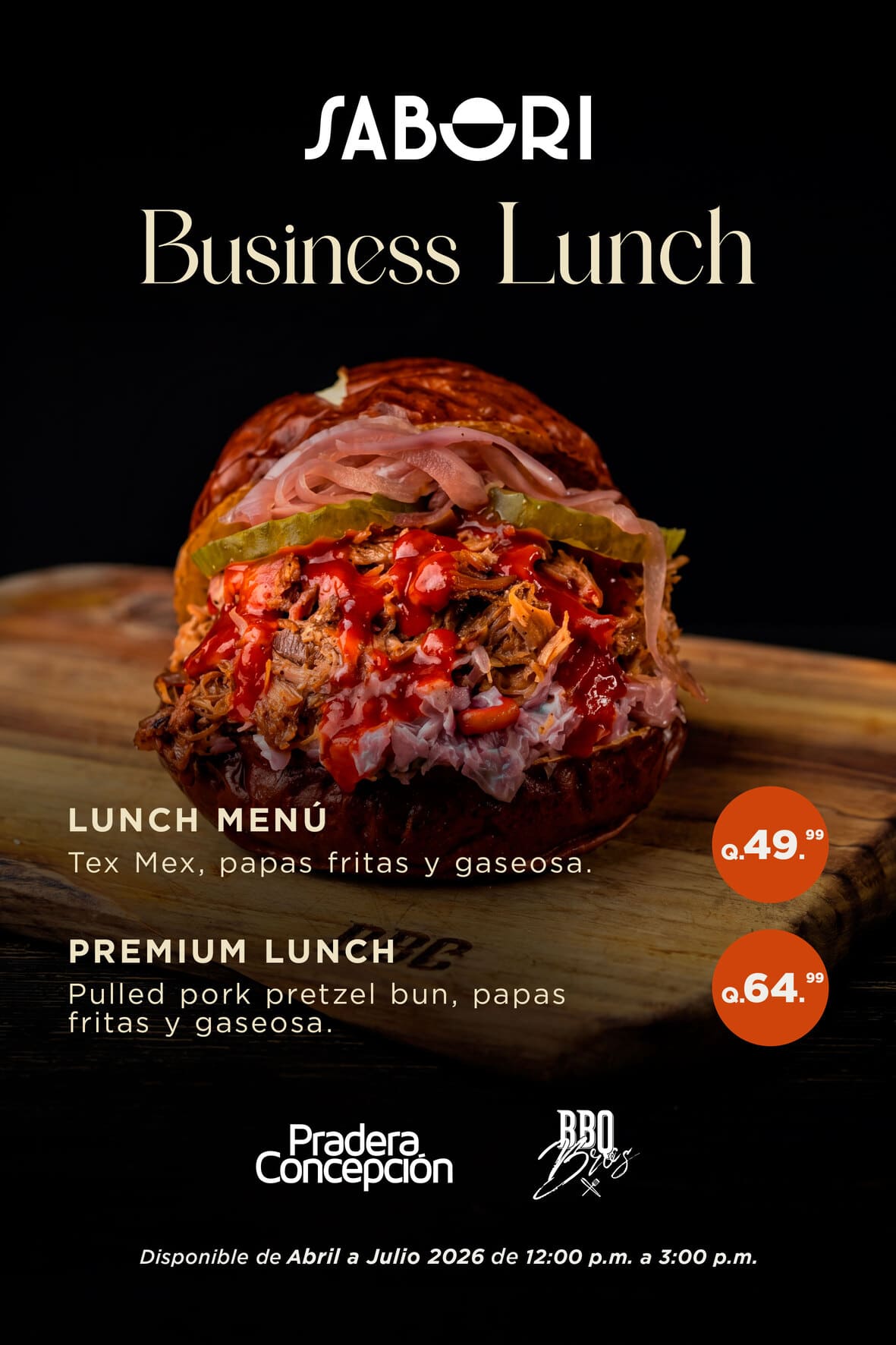 Business Lunch BBQ Bros